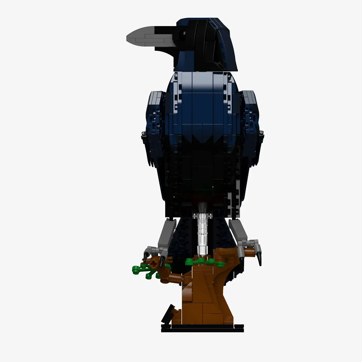 BlueBrixx Common raven • Set 107784 • SetDB • Merlins Bricks