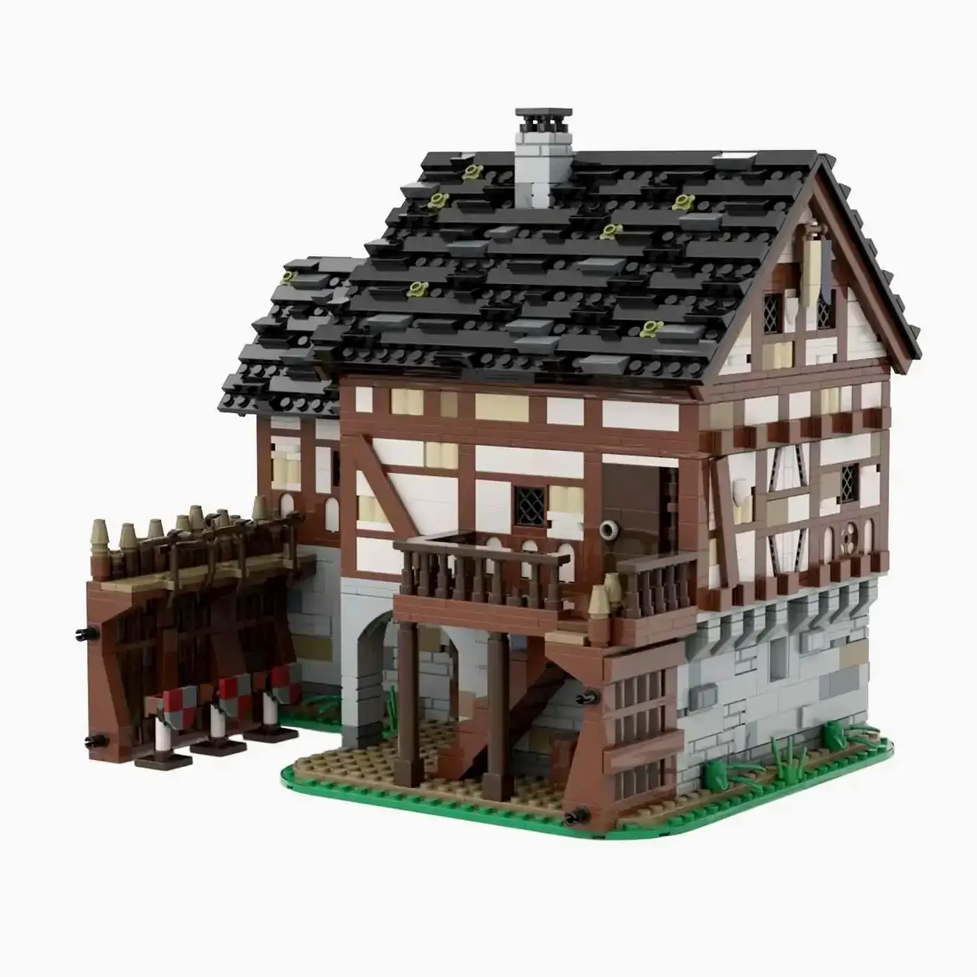 BlueBrixx Medieval Guard House • Set 107786 • SetDB