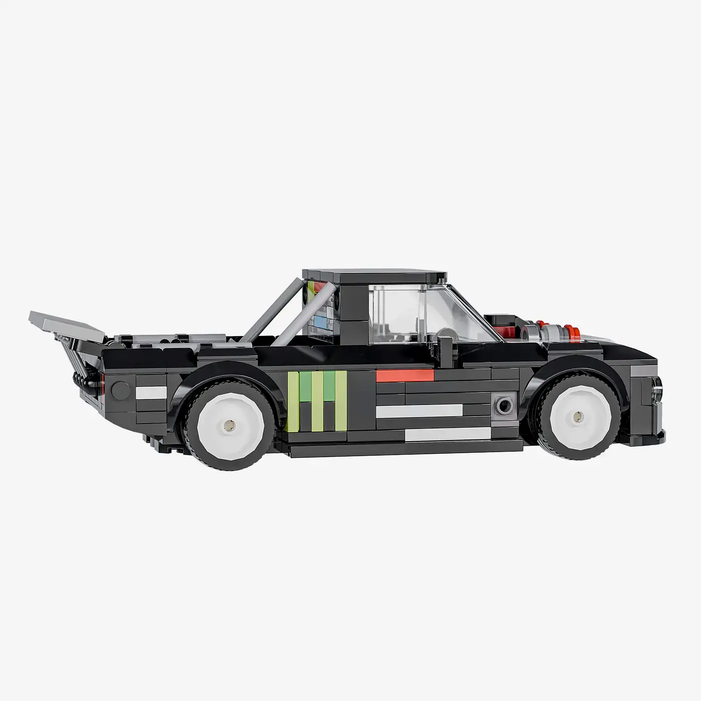 BlueBrixx Drift Car • Set 107810 • SetDB • Merlins Bricks
