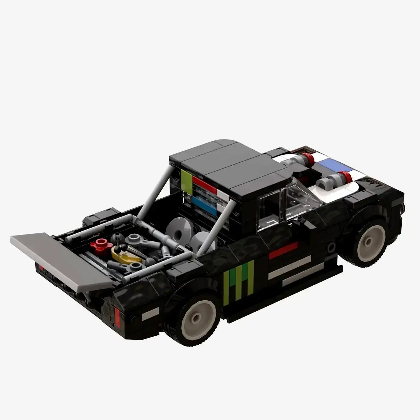 BlueBrixx Drift Car • Set 107810 • SetDB • Merlins Bricks