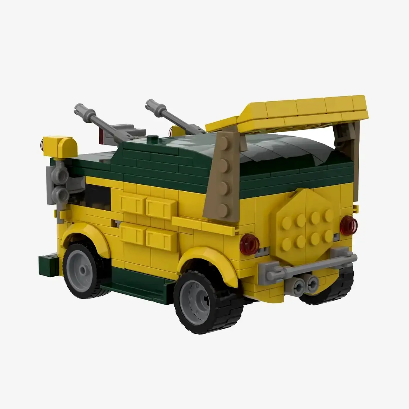 BlueBrixx Animalistic Pizza Wagon • Set 107817 • SetDB