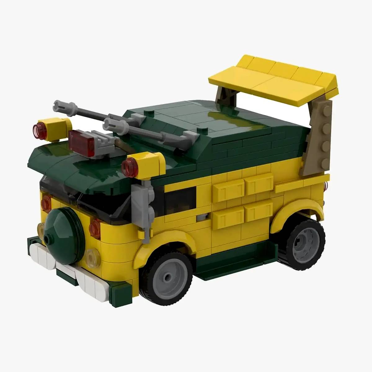BlueBrixx Animalistic Pizza Wagon • Set 107817 • SetDB