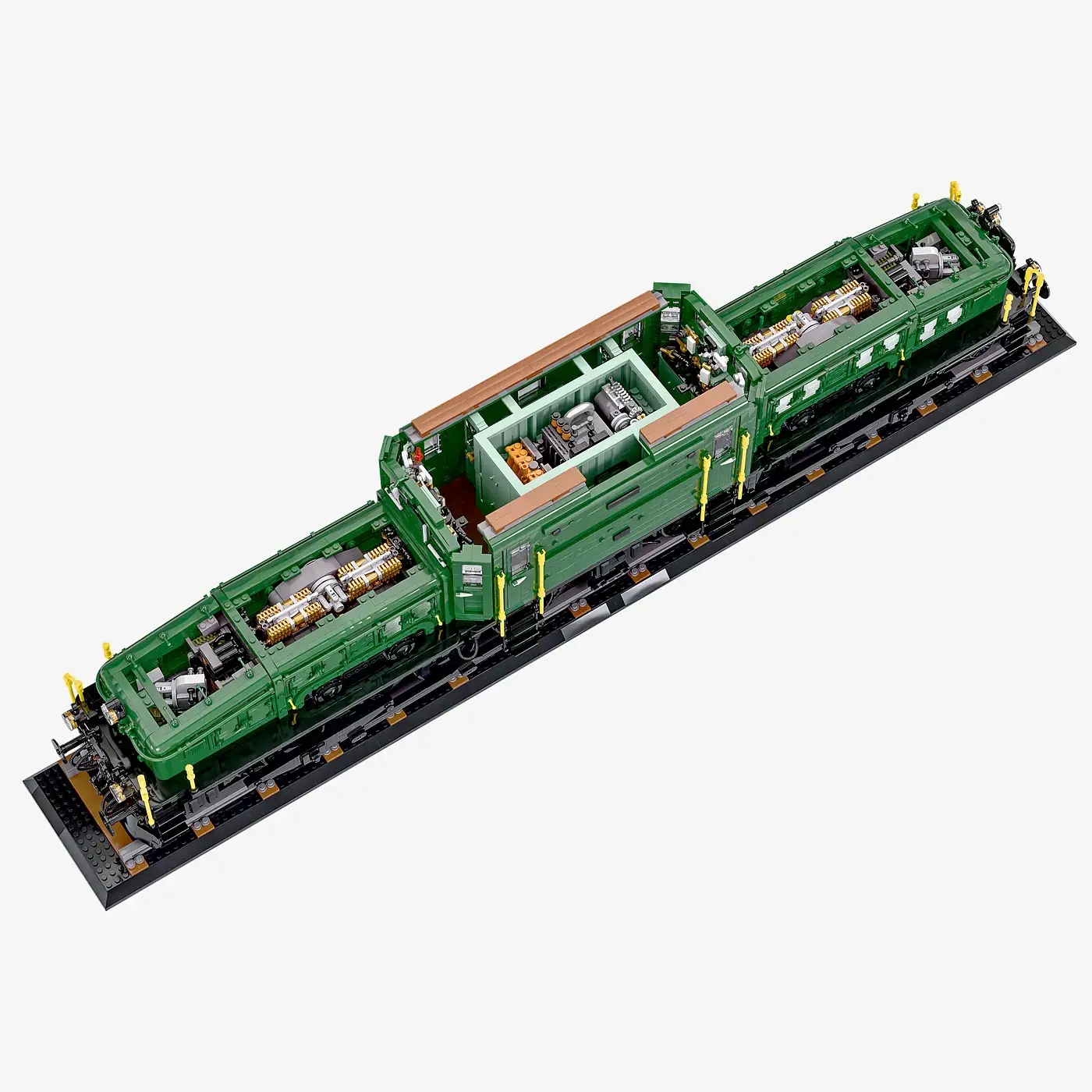 BlueBrixx Display Locomotive Swiss Krokodil • Set 107828
