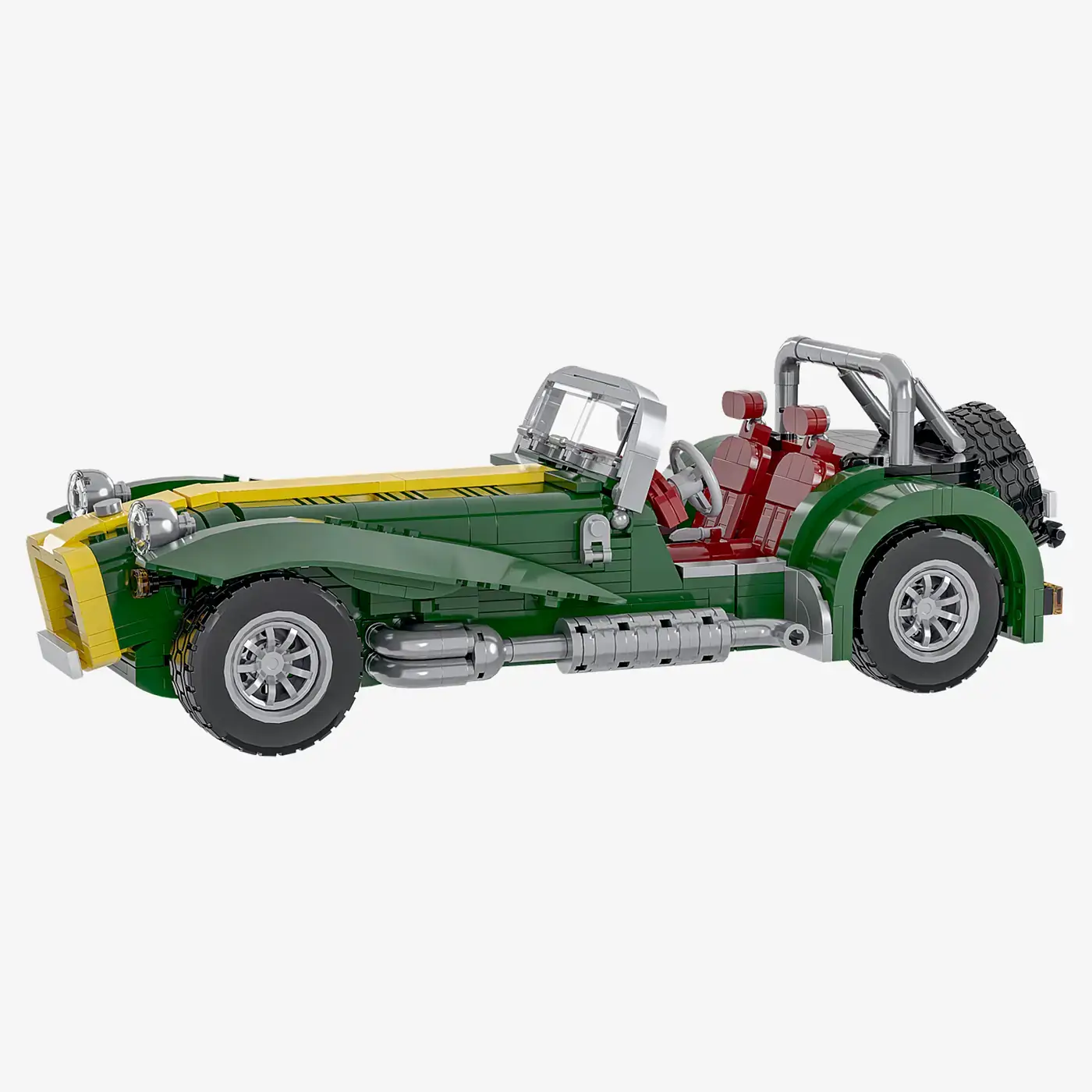 BlueBrixx English retro roadster • Set 107846 • SetDB