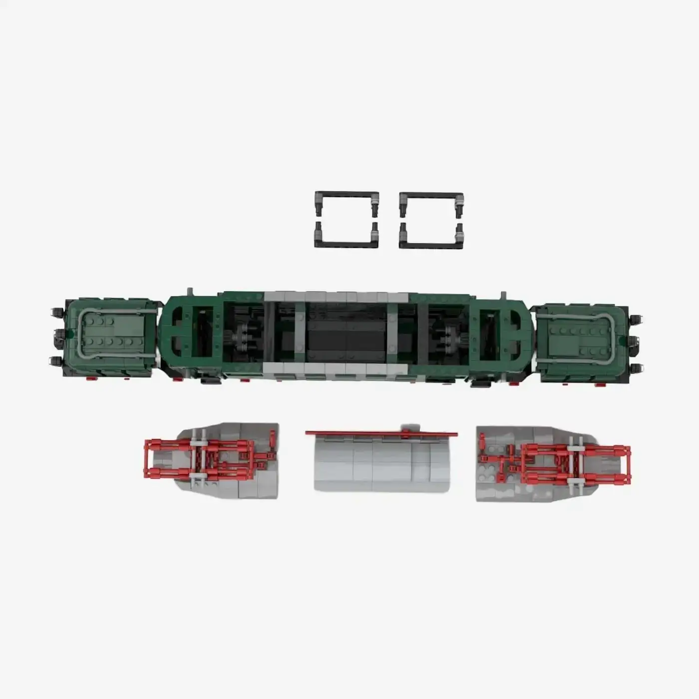 BlueBrixx German Crocodile E94/BR194 • Set 107847 • SetDB