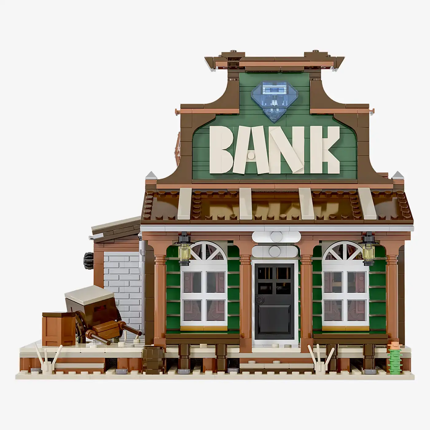 BlueBrixx Zephyr City Bank • Set 107889 • SetDB