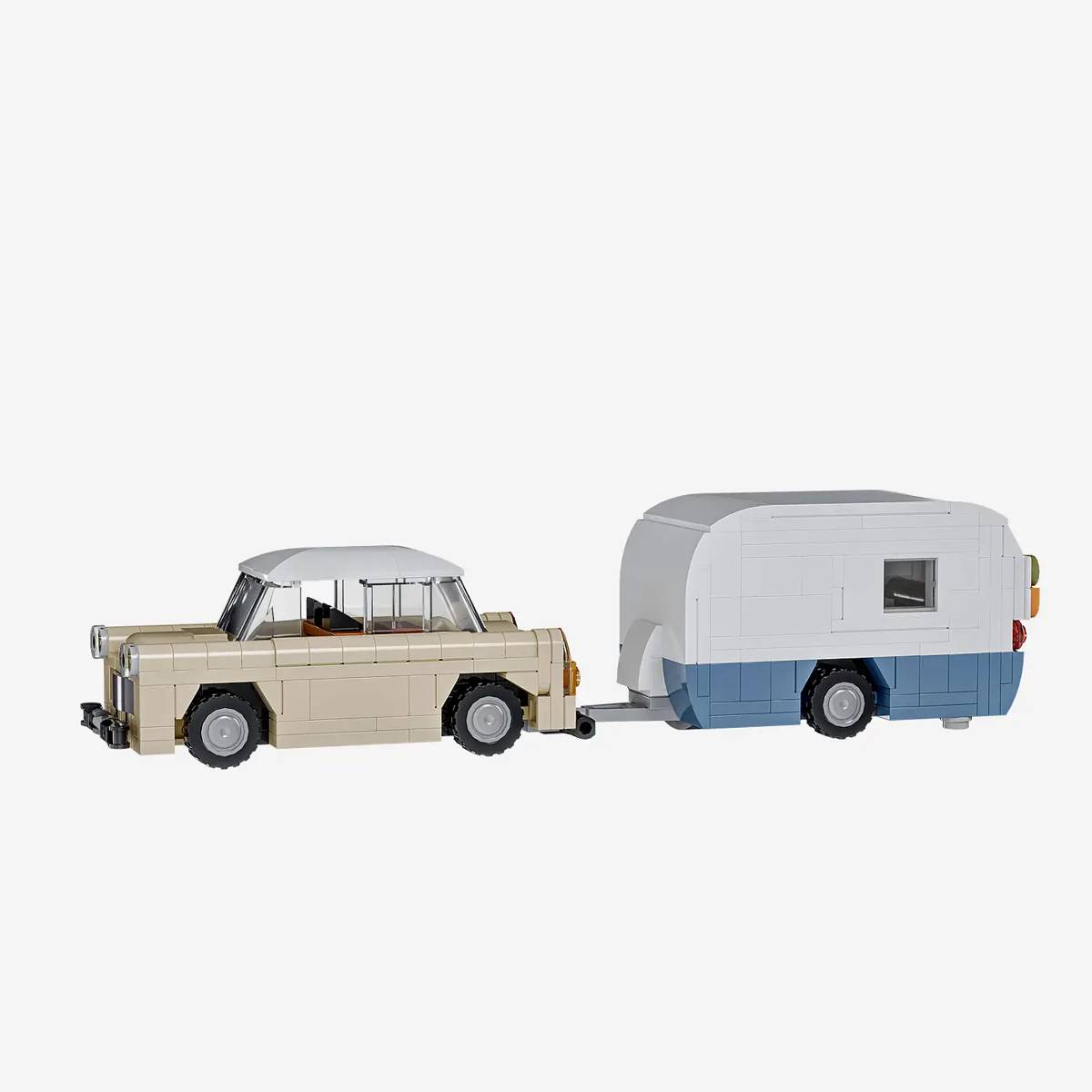 Petite voiture avec camping-car (BB-107947) — Prix et comparaison | Brick Broker