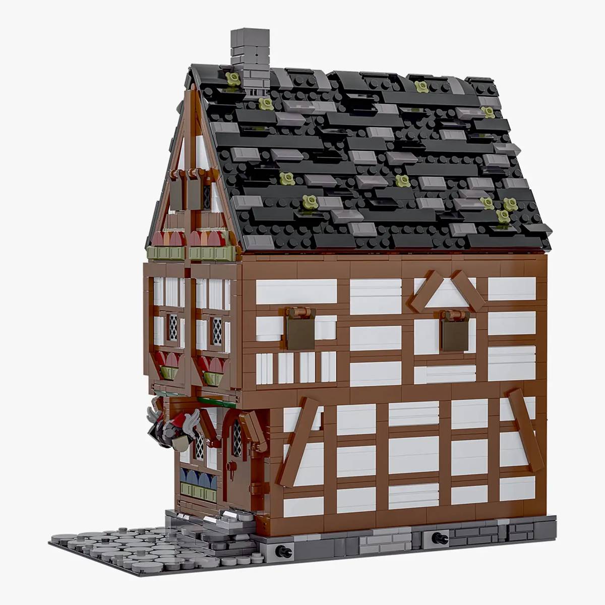 Medieval Street - Print Shop (BB-108068) — Prix et comparaison | Brick Broker