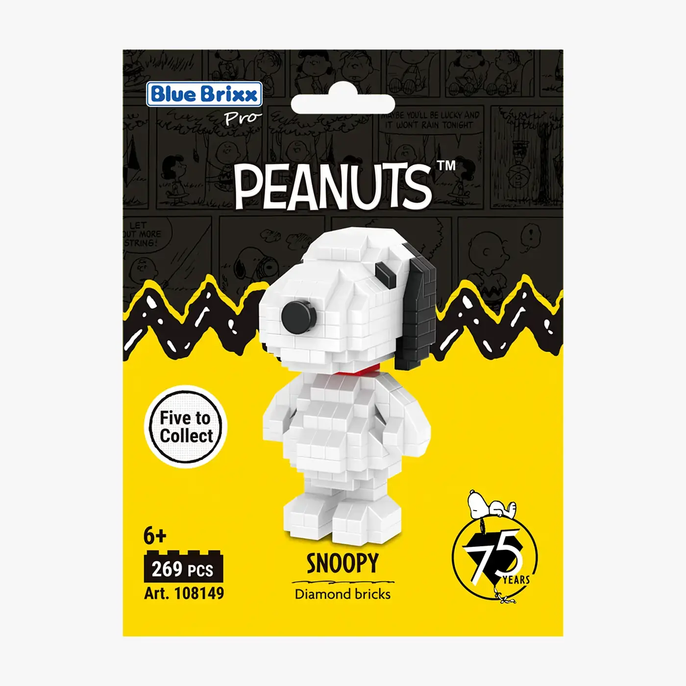 BlueBrixx Peanuts Snoopy • DIAMOND BLOCKS • Set 108149