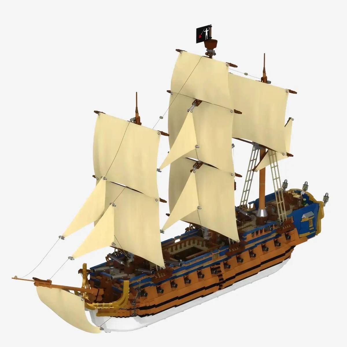 Le navire de Blackbeard - La Revanche de la Reine Anne (BB-108170) — Prix et comparaison | Brick Broker