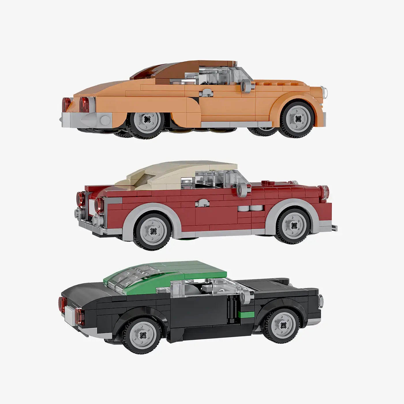 BlueBrixx Tuning Classics Set of 3 • Set 108214 • SetDB