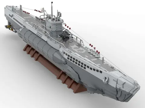 BlueBrixx Display Typ VII U-Boat • Set 108224 • SetDB