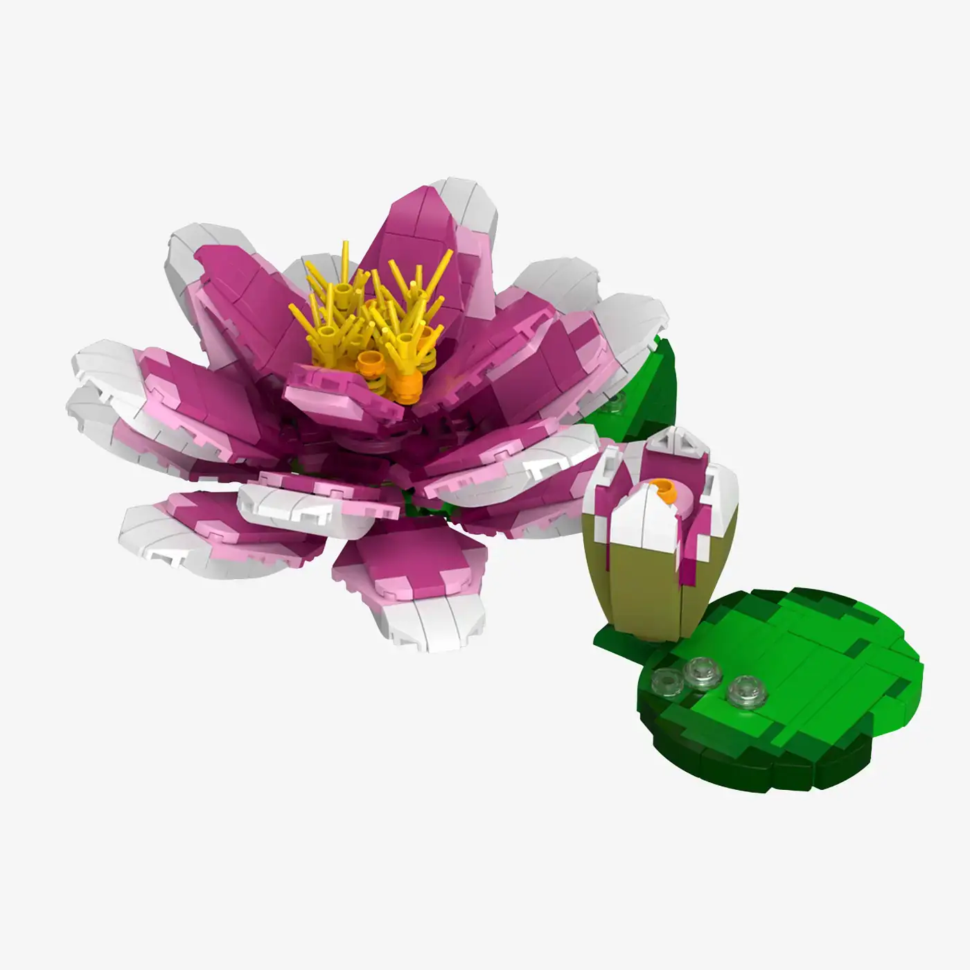 BlueBrixx Water lily Pink • Set 108231 • SetDB