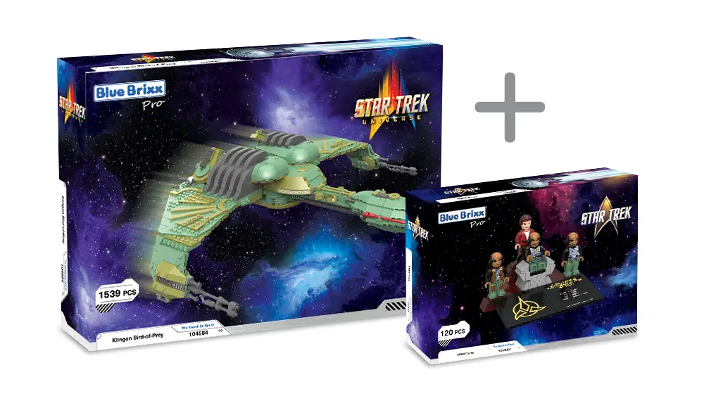 ペンギン急便　フルパラ BlueBrixx Bundle STAR TREK Klingon Bird-of-Prey with minifigures