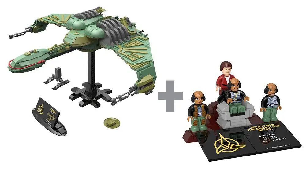 ペンギン急便　フルパラ BlueBrixx Bundle STAR TREK Klingon Bird-of-Prey with minifigures