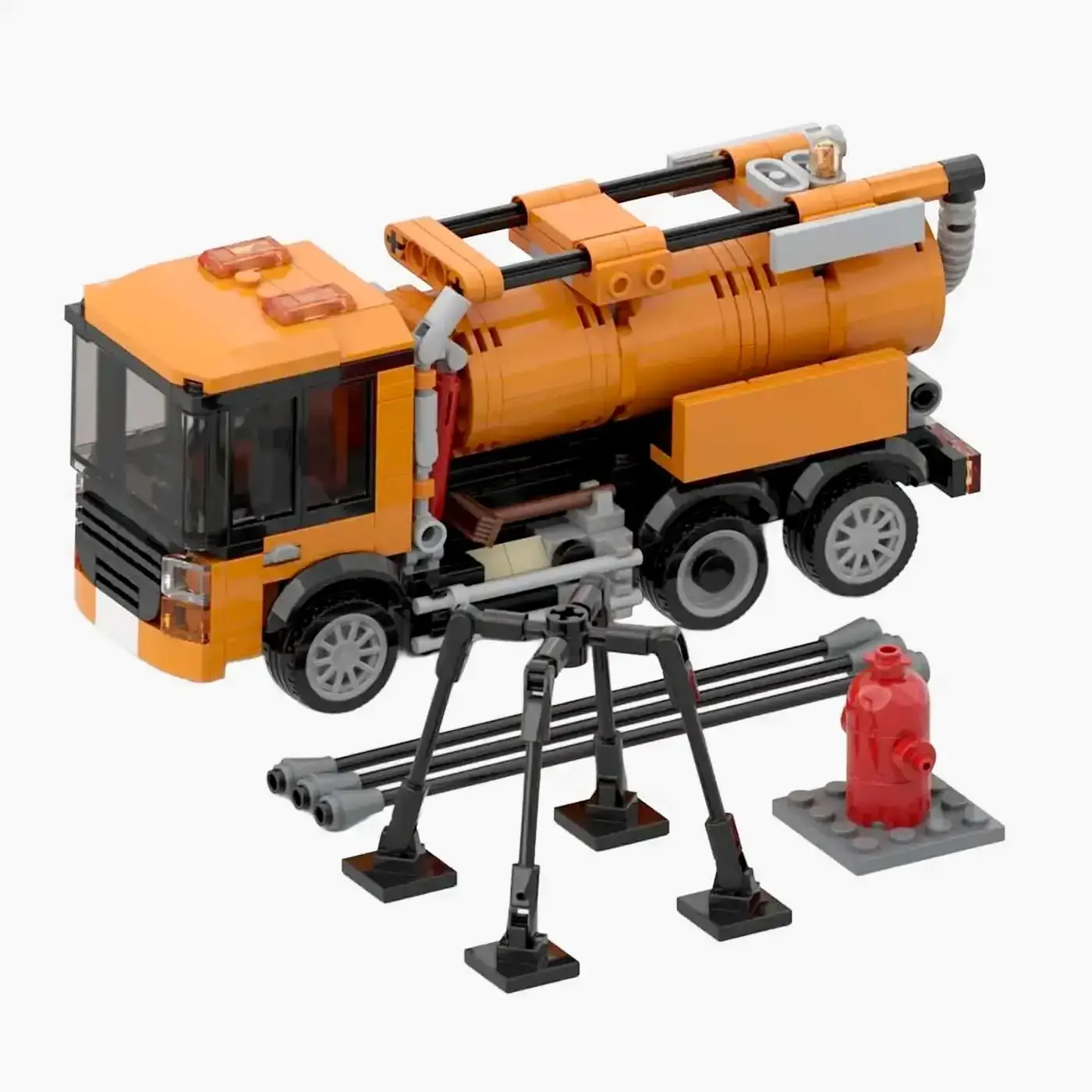 BlueBrixx Municipal Sewer Cleaner • Set 108336 • SetDB