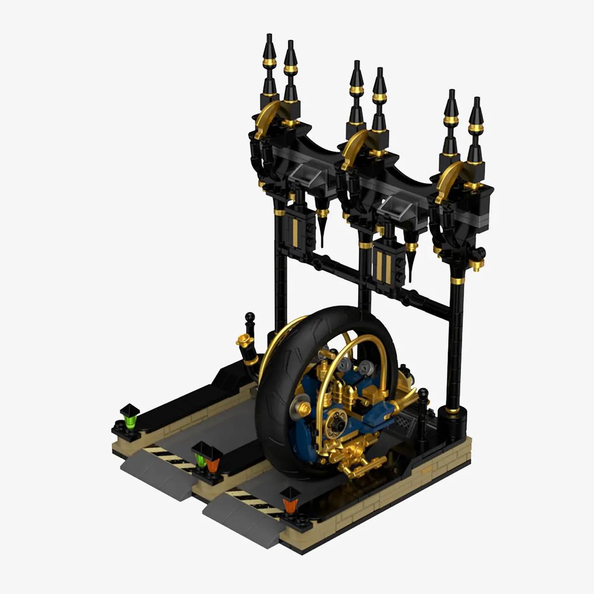 Monocycle steampunk (BB-108350) — Prix et comparaison | Brick Broker