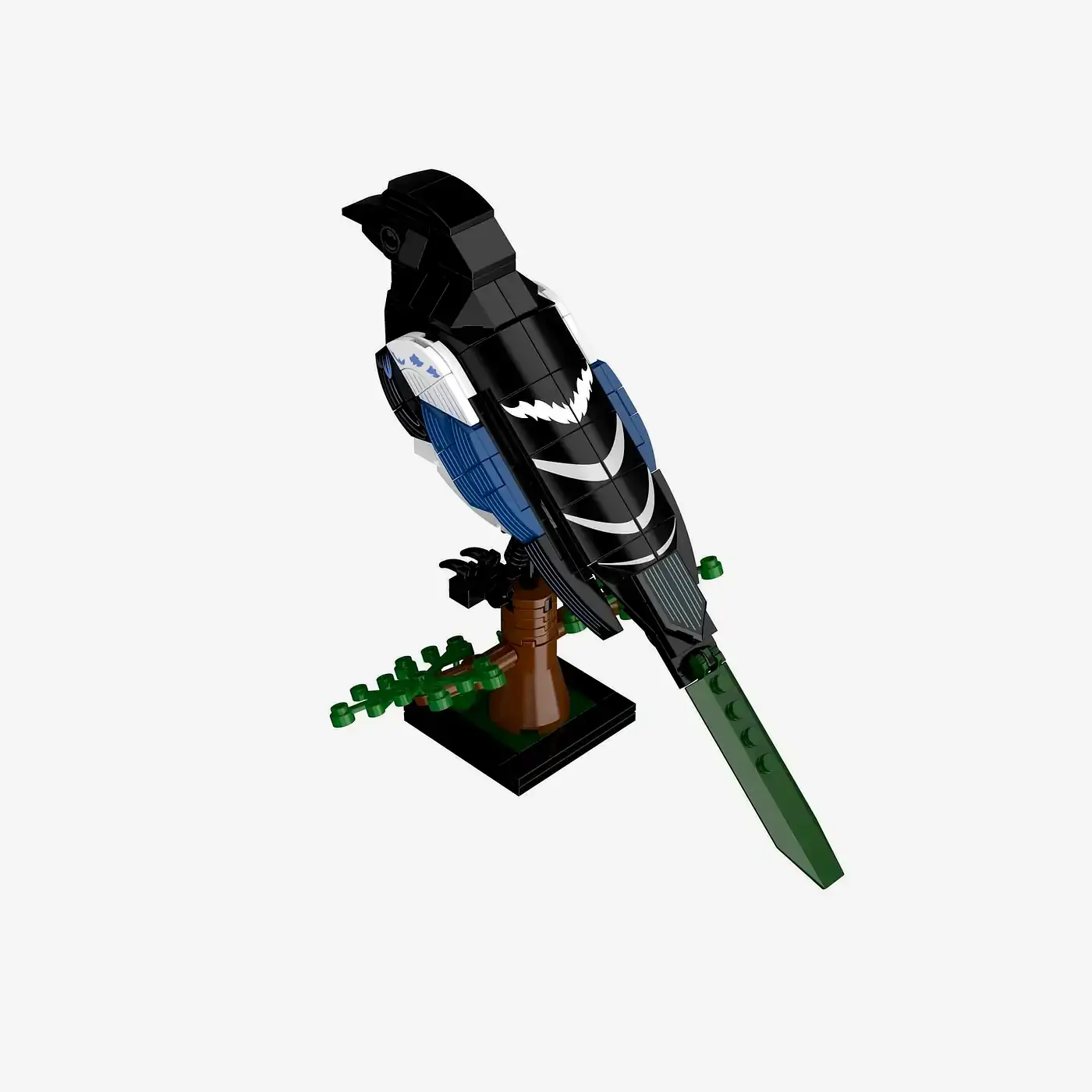 BlueBrixx Eurasian Magpie • Set 108380 • SetDB