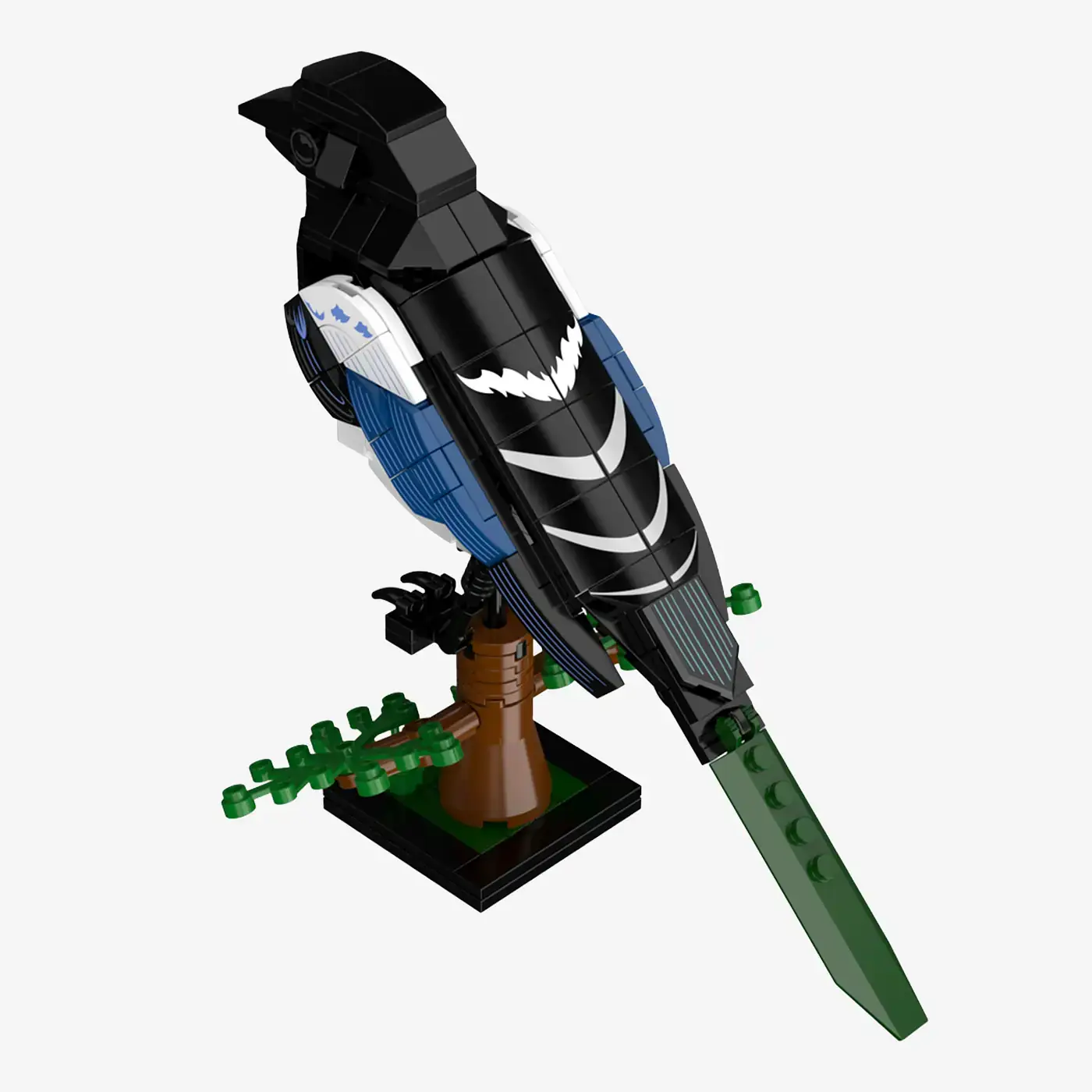 ジュビラン　エルコレクション BlueBrixx Eurasian Magpie • Set 108380 • SetDB