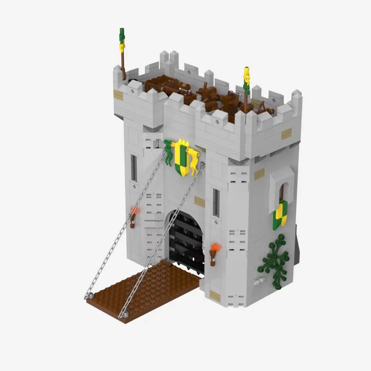 Bear Rock Castle - Gatehouse (BB-108394) — Prix et comparaison | Brick Broker