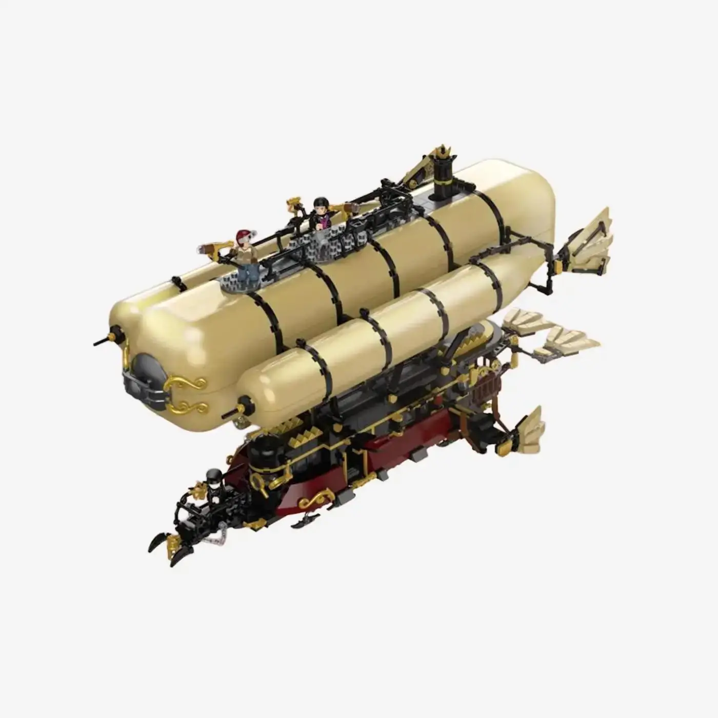 BlueBrixx Steampunk Air Ship • Set 108410 • SetDB