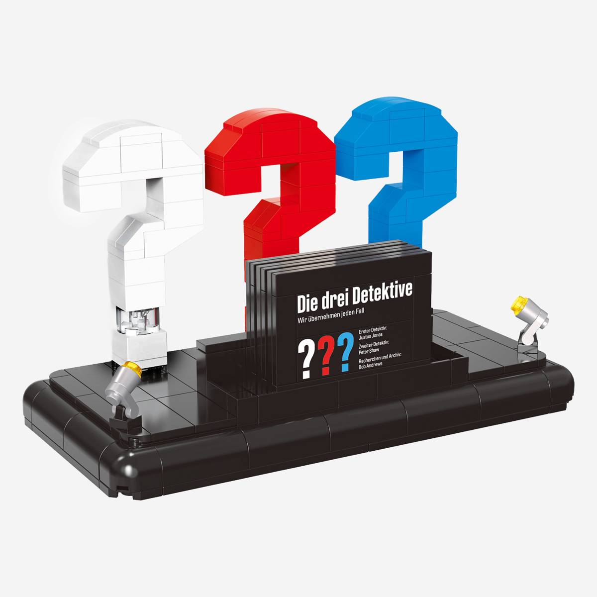 Logo 3D des Trois Détectives (BB-108480) — Prix et comparaison | Brick Broker