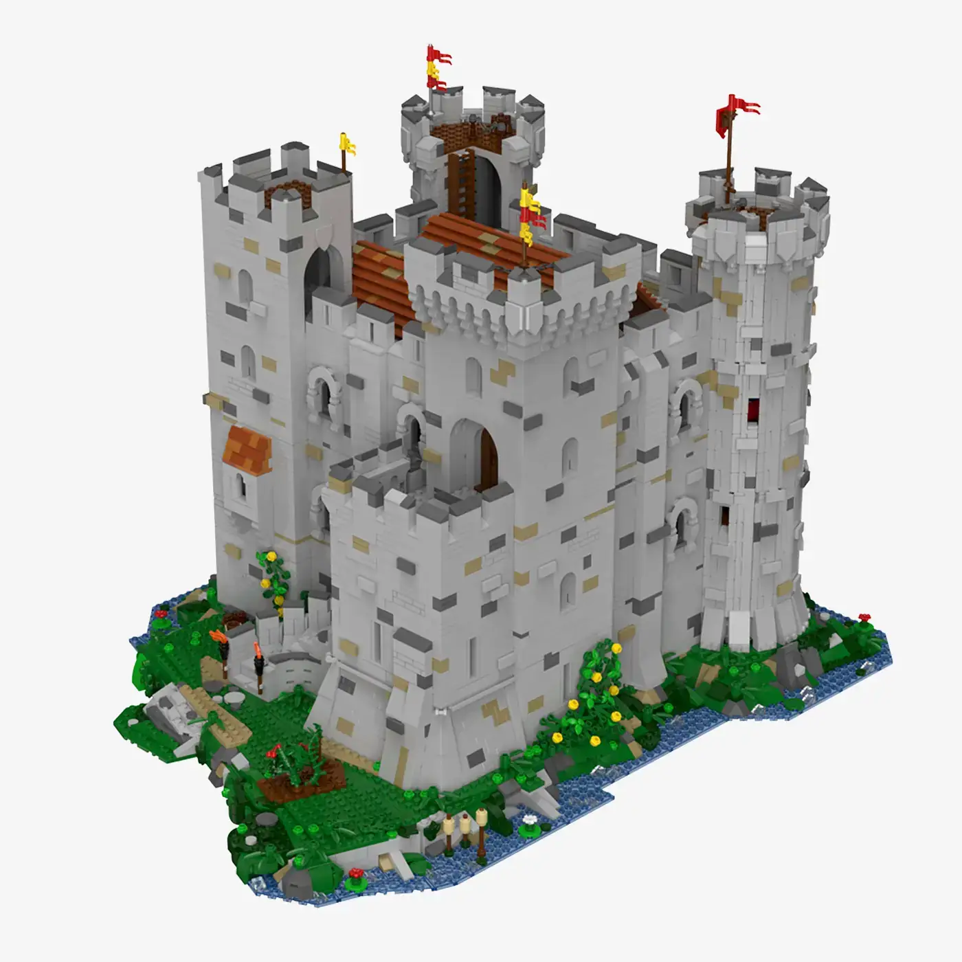 BlueBrixx Norman Castle Keep • Set 108481 • SetDB