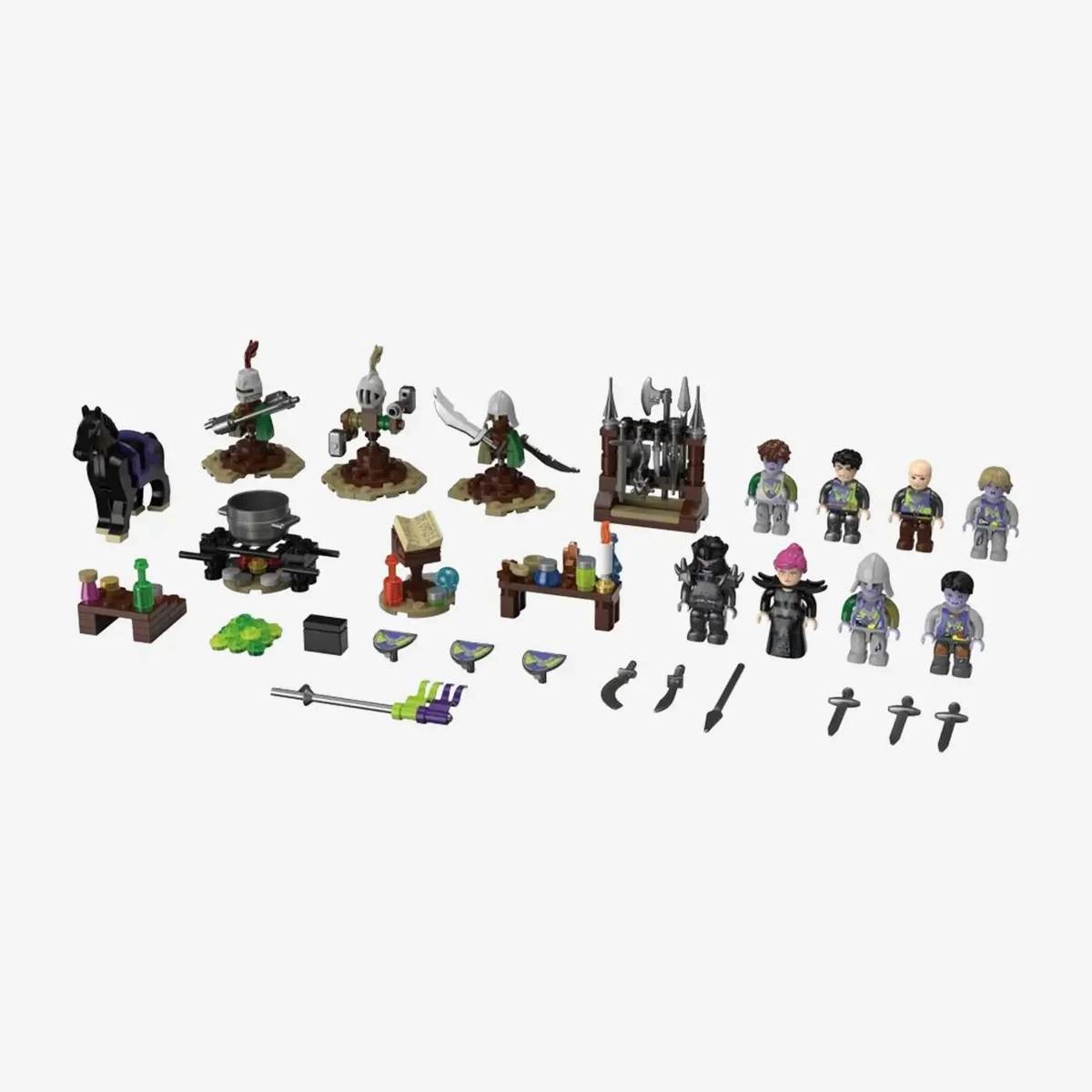 Pack de minifigurines Ravenstone - Sorcière avec sbire (BB-108512) — Prix et comparaison | Brick Broker