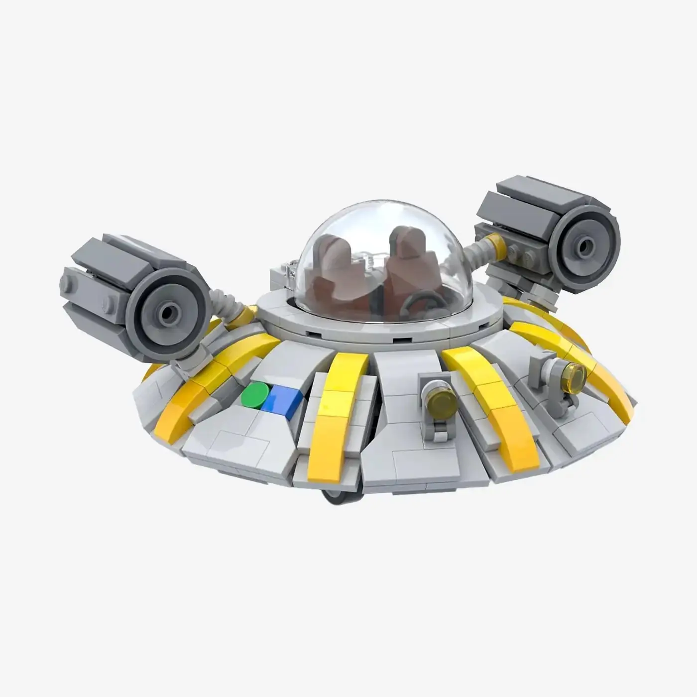 BlueBrixx Spaceship of the Eccentric Scientist • Set 108521