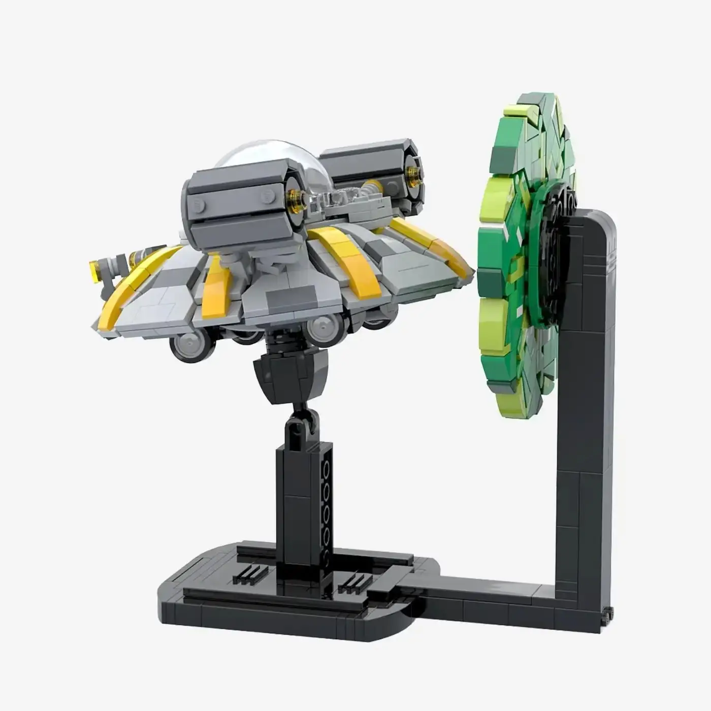 ブルマリン BlueBrixx Spaceship of the Eccentric Scientist • Set 108521