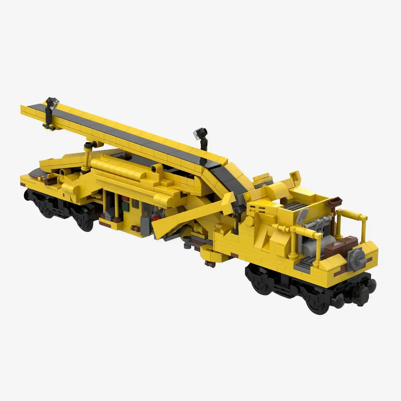 BlueBrixx Track Bed cleaning Train • Set 108568 • SetDB