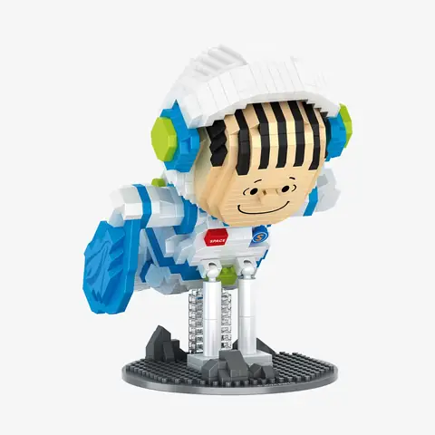 BlueBrixx Sleeping Snoopy • DIAMOND BLOCKS • Set 107374