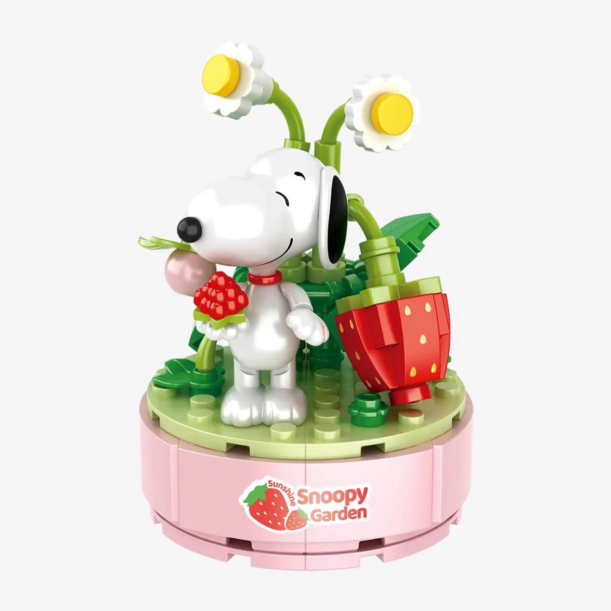BlueBrixx Peanuts Snoopy Garden 