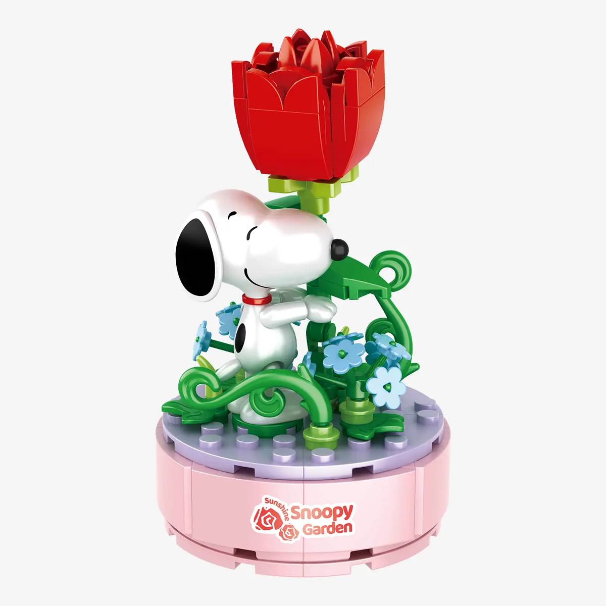 BlueBrixx Peanuts Snoopy Garden 