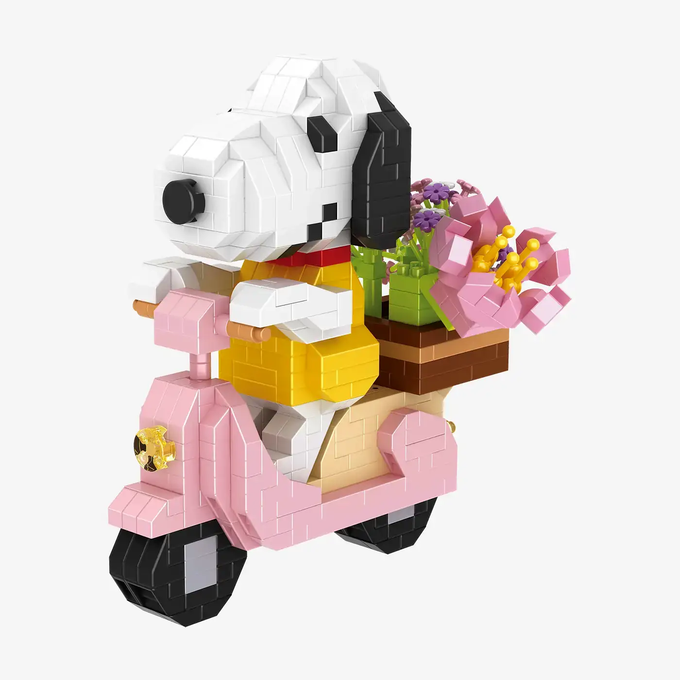 BlueBrixx Snoopy`s Scooter • DIAMOND BLOCKS • Set 108618