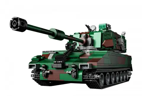BlueBrixx Howitzer M109A3GA2 • Set 108623 • SetDB