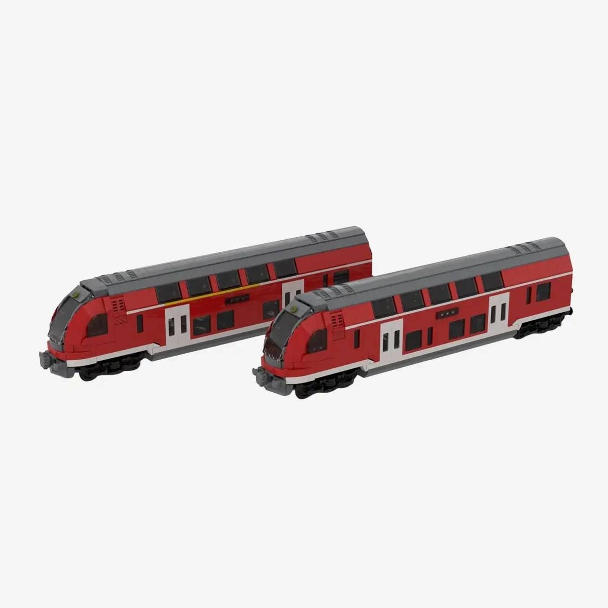 Railcar red 2 in 1 (BB-108624) — Prix et comparaison | Brick Broker