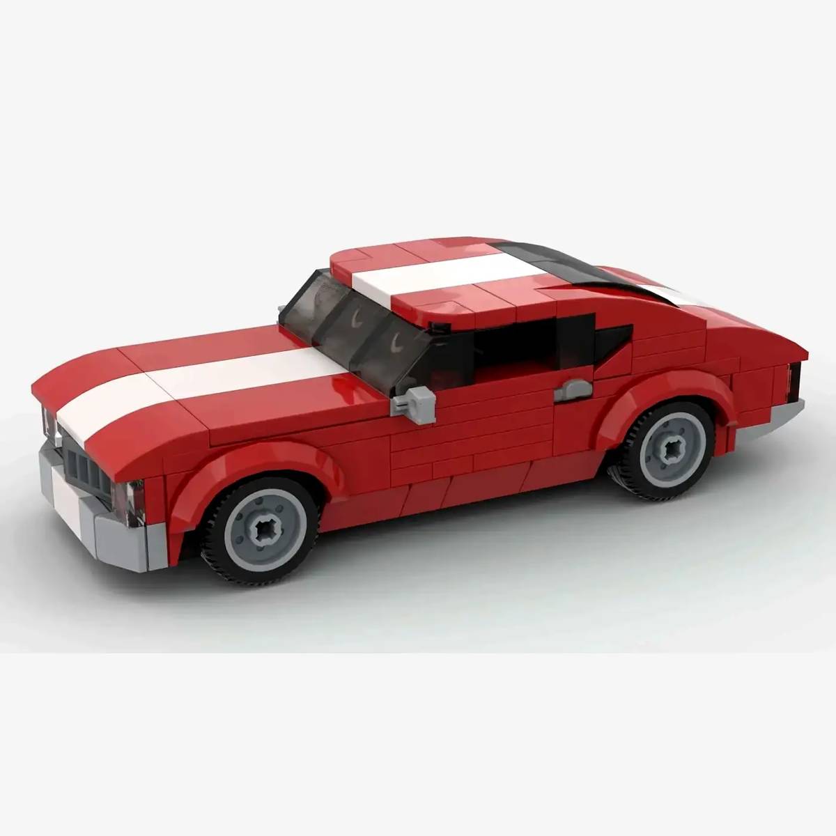Muscle car préparée rouge (BB-108647) — Prix et comparaison | Brick Broker