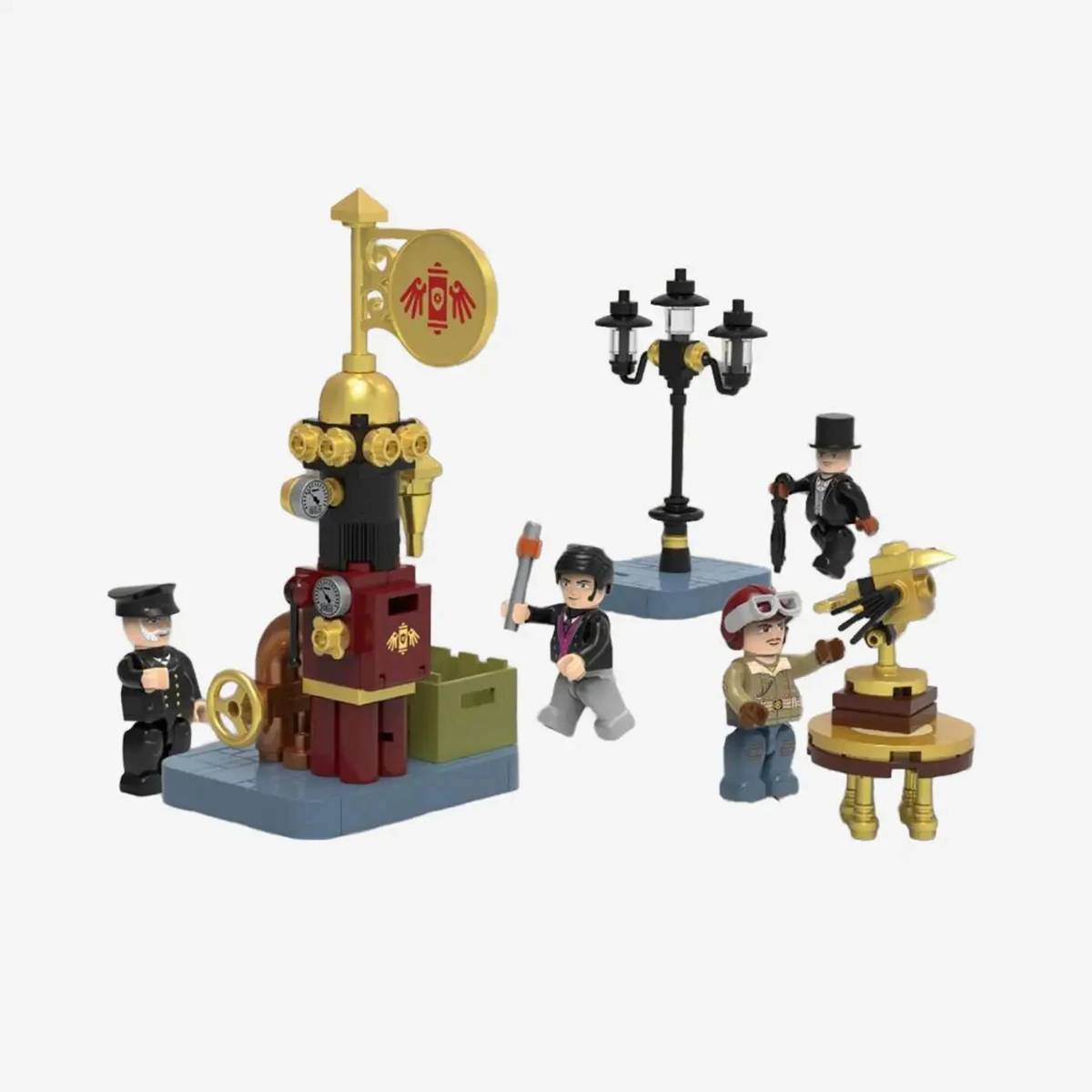 Pack de figurines - Steampunk (BB-108651) — Prix et comparaison | Brick Broker