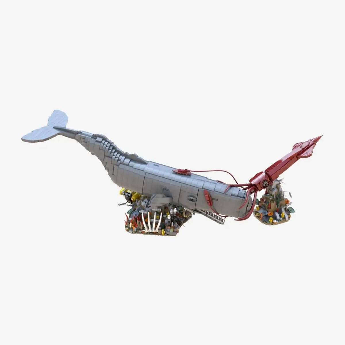 BlueBrixx Sperm whale vs giant squid • Set 108659 • SetDB