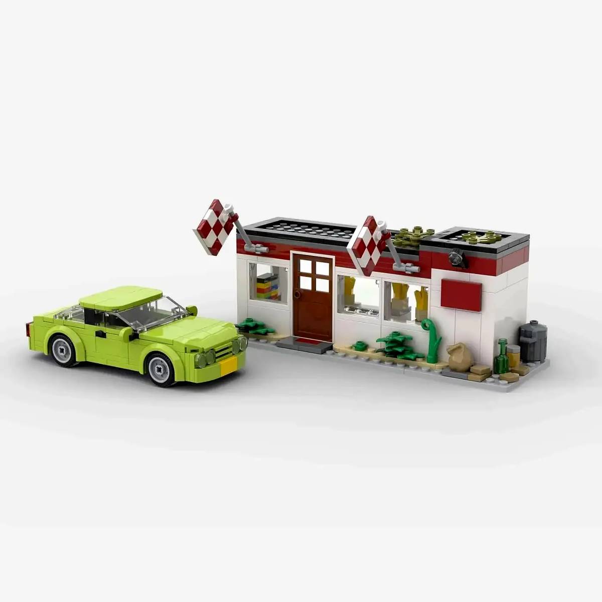 Boutique de frites néerlandaises avec coupé (BB-108690) — Prix et comparaison | Brick Broker