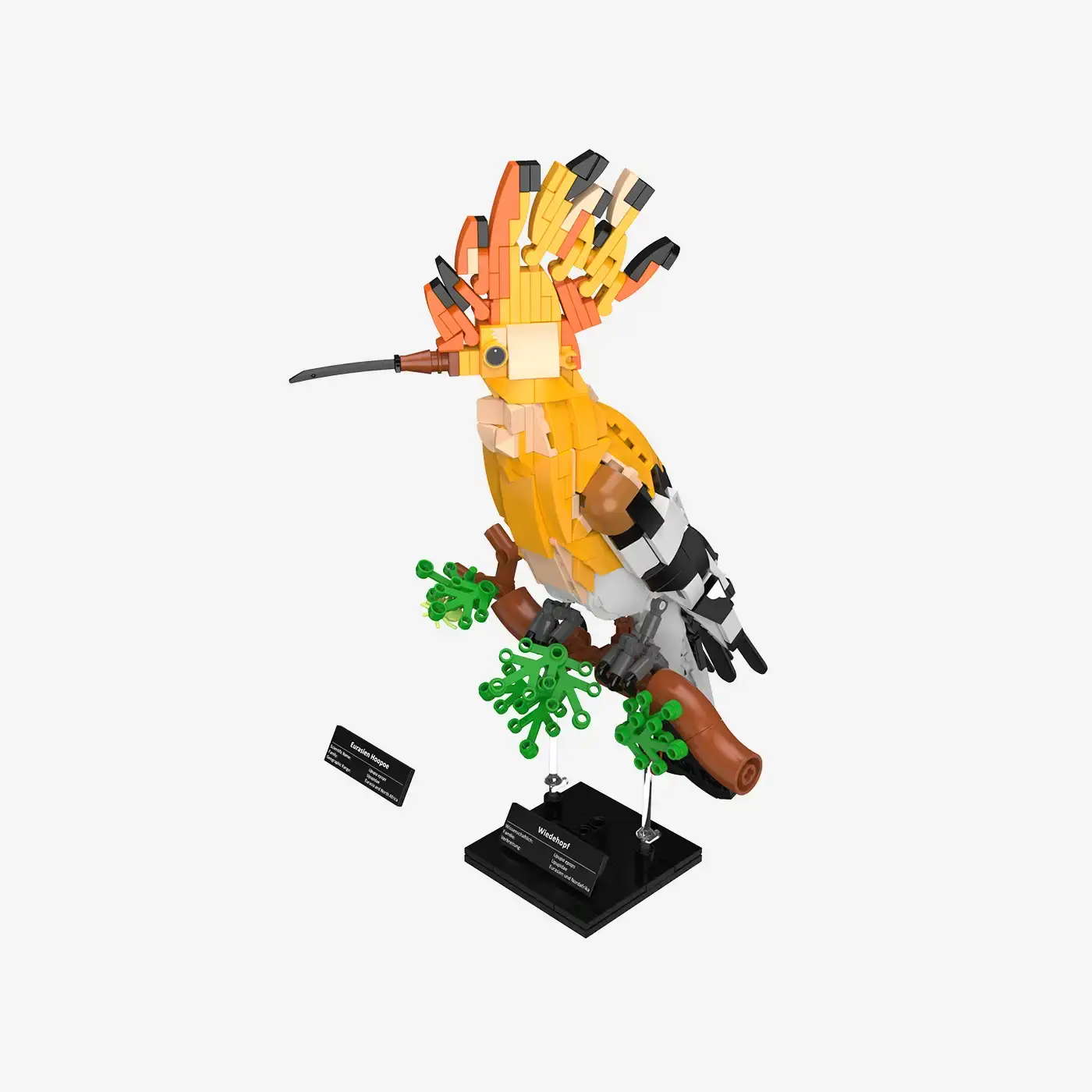 BlueBrixx Eurasian Hoopoe • Set 108693 • SetDB