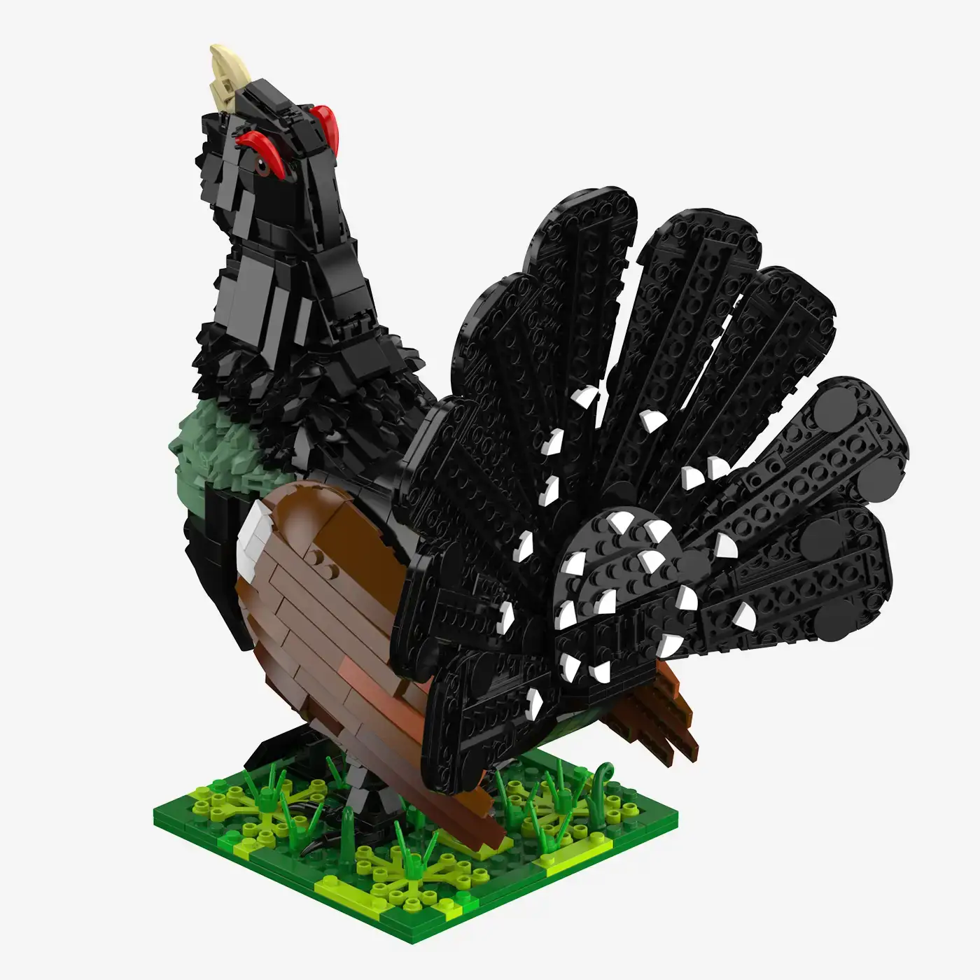 BlueBrixx Western Capercaillie • Set 108728 • SetDB