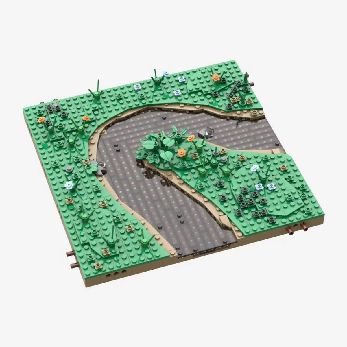 Modular landscape system - stream bent (BB-108731) — Prix et comparaison | Brick Broker