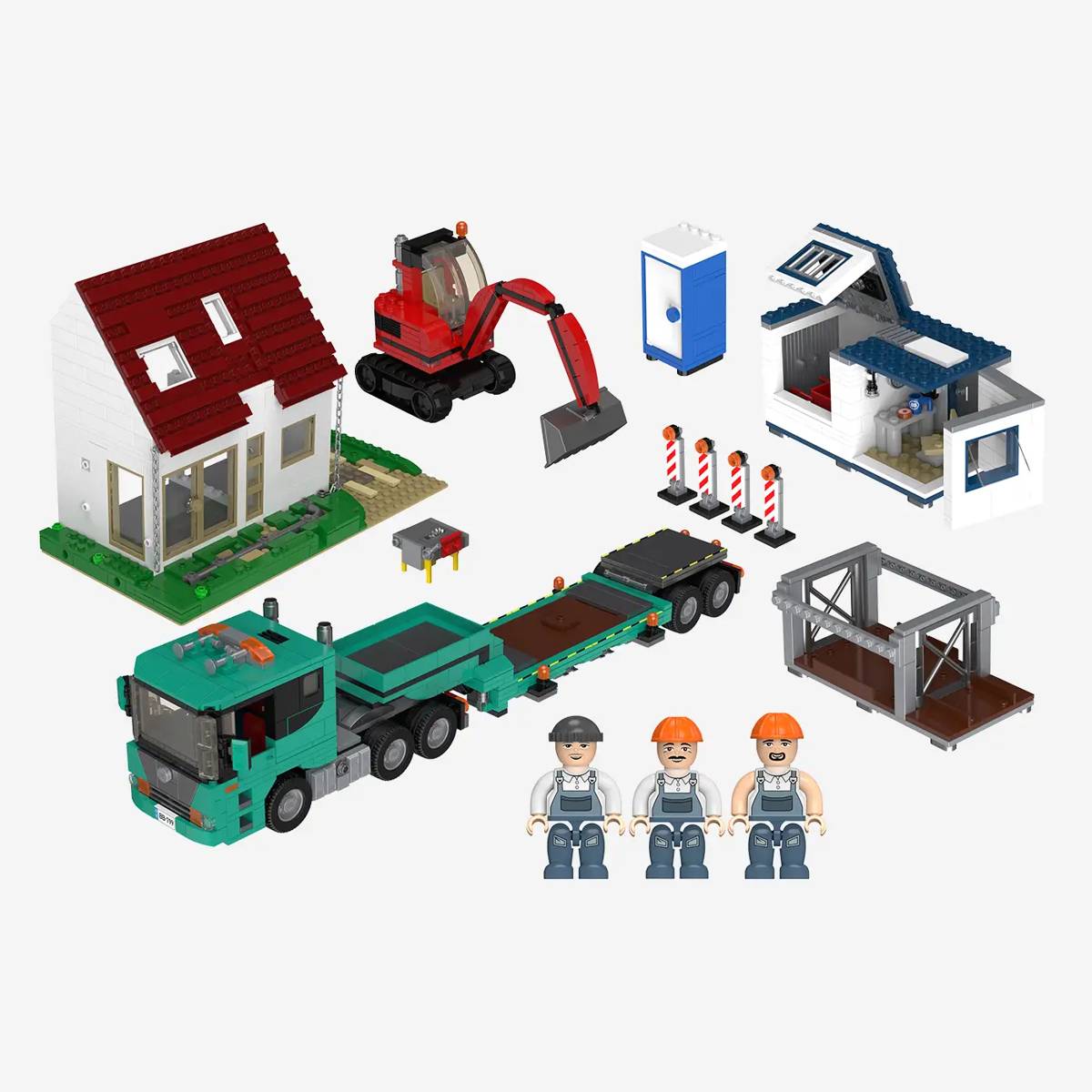 Chantier de construction de maison préfabriquée (BB-108799) — Prix et comparaison | Brick Broker
