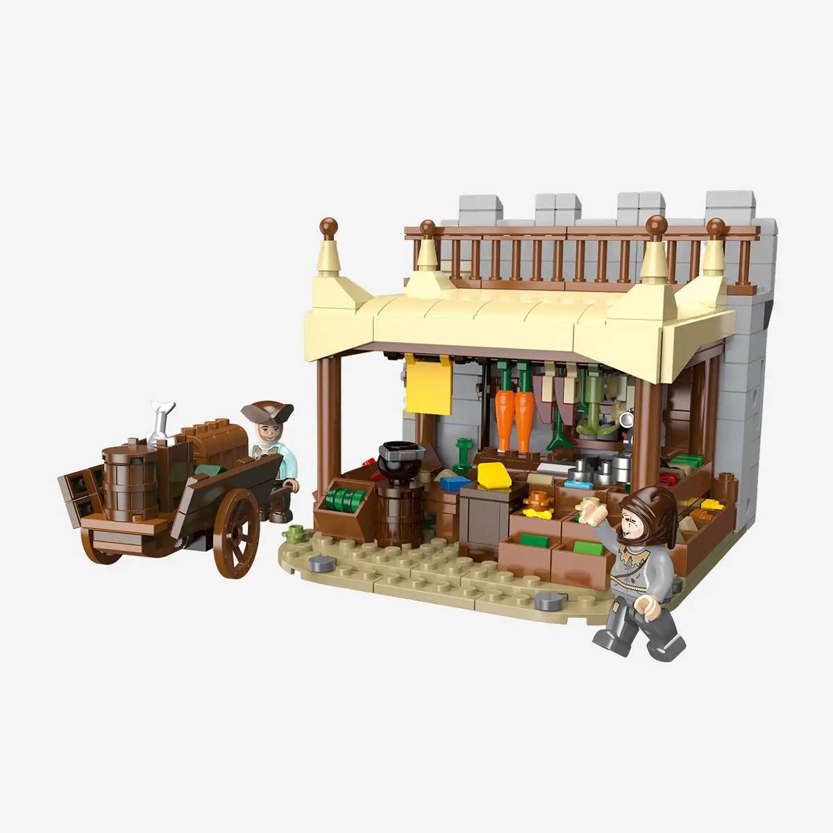 Bear Rock Castle - Market stall (BB-108800) — Prix et comparaison | Brick Broker