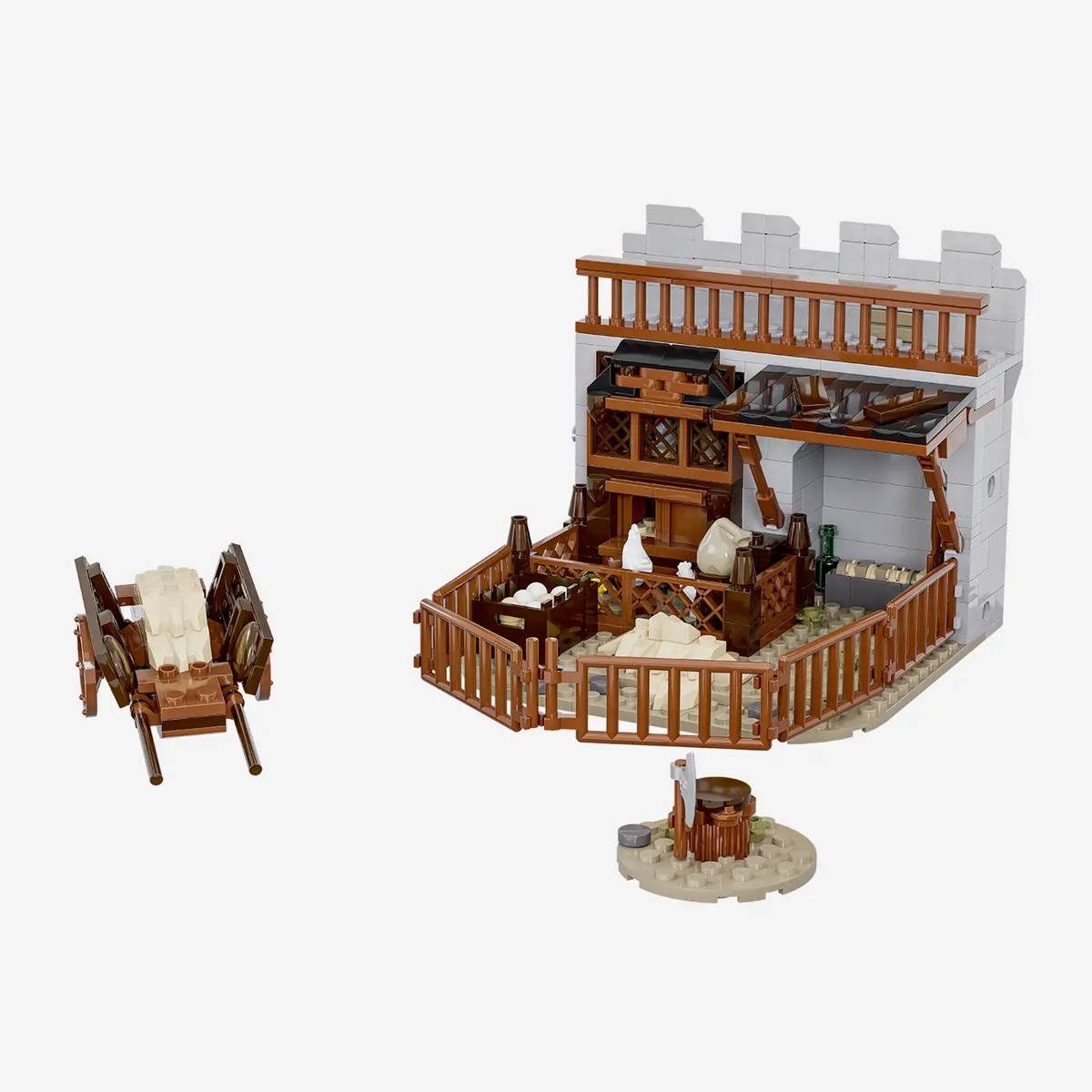 Bear Rock Castle - Animal cages und enclosures (BB-108801) — Prix et comparaison | Brick Broker