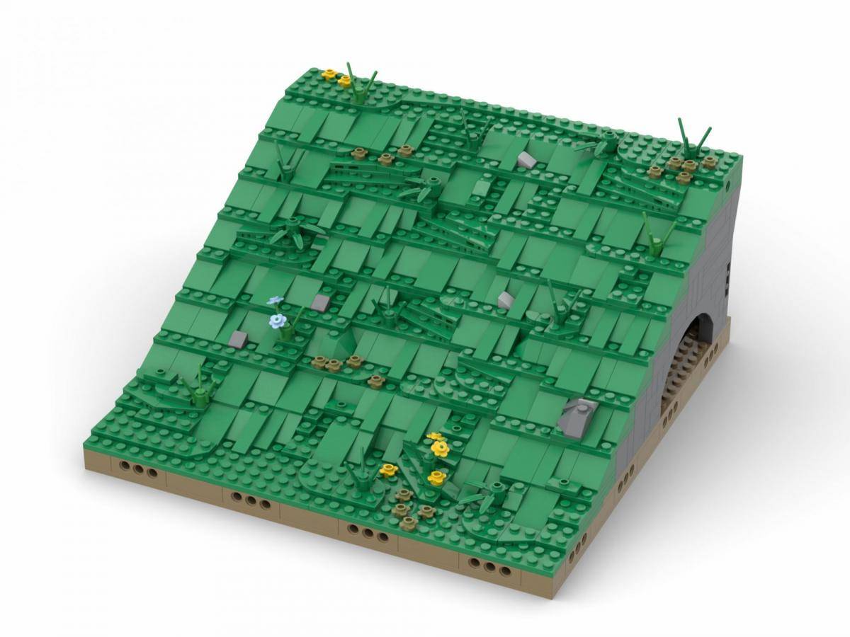 Modular Landscape System - Meadow Hillside (BB-108803) — Prix et comparaison | Brick Broker