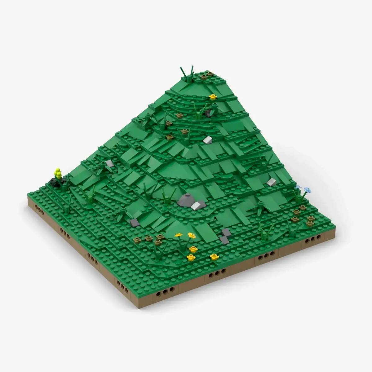 Système de paysage modulaire - coin de pente de prairie (BB-108804) — Prix et comparaison | Brick Broker