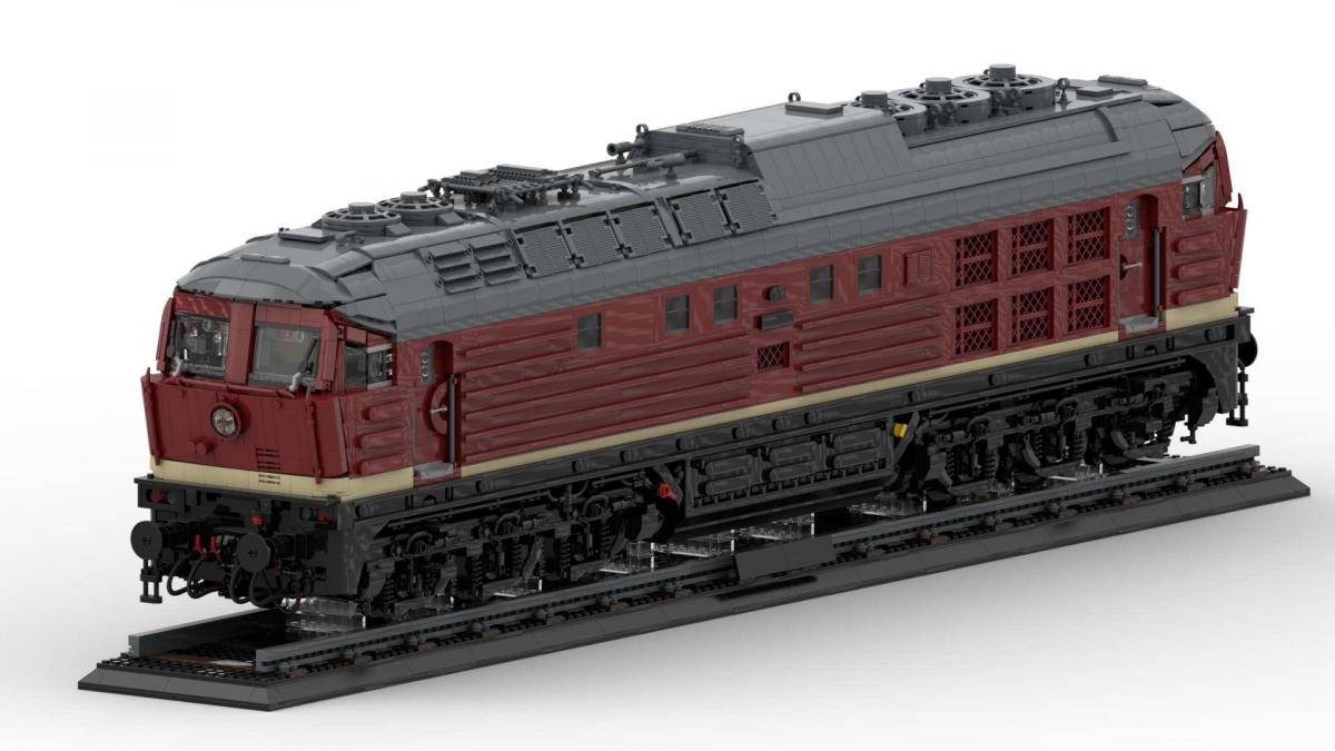 Modèle d'exposition Locomotive BR130 Ludmilla (BB-108806) — Prix et comparaison | Brick Broker